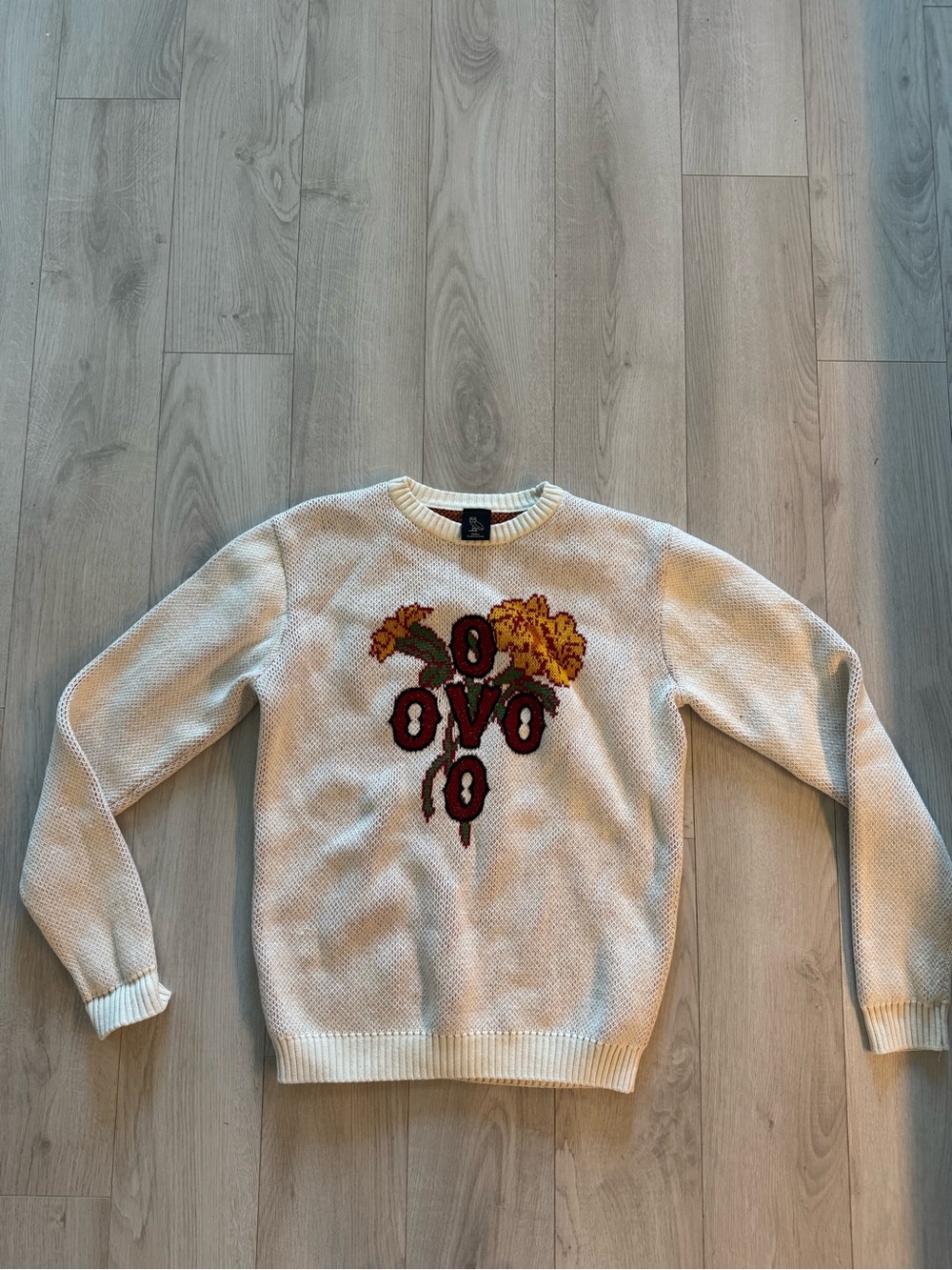 OVO Pom Pom Marigold knit sweater
